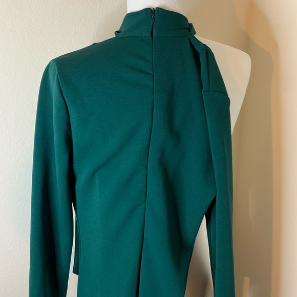 Fashion Nova Just The Way I Am midi Dress - Hunter - Picture 9 of 10